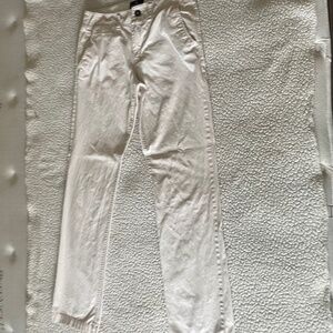 American Eagle light khaki straight-leg pants, size 30x36